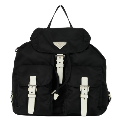 Logo-Plaque Backpack, front view